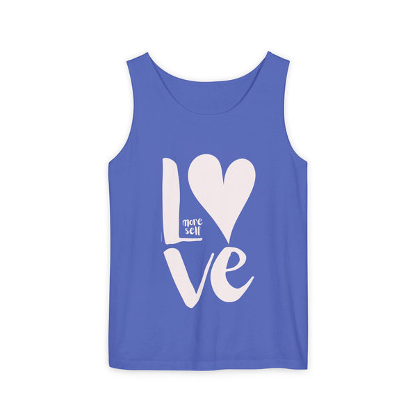 More Self LOVE .: Garment-Dyed Tank Top