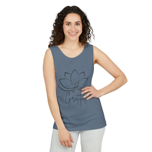 Gratitude .: Garment-Dyed Tank Top