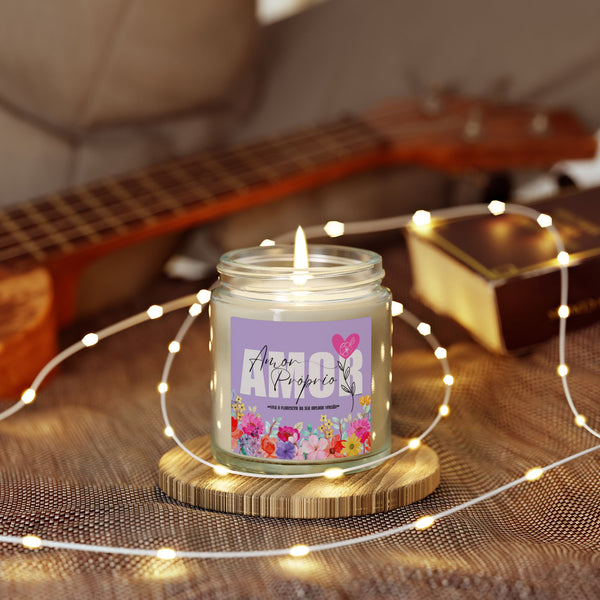 ♡ Amor Próprio .: Scented Candle (4oz) Eco Friendly