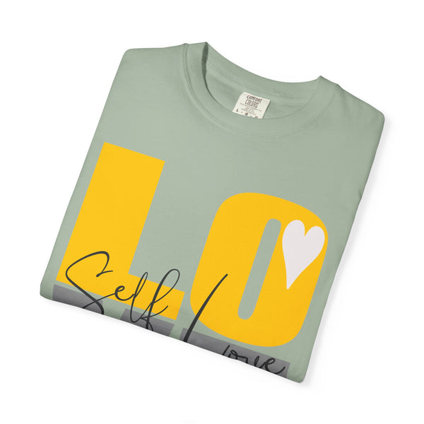 ♡ Self-LOVE .: Garment Dyed 100% Cotton T-Shirts (Relaxed fit)