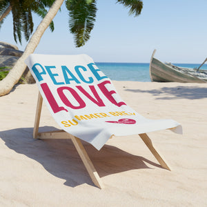 ♡ GOOD VIBES Standard Beach Towel