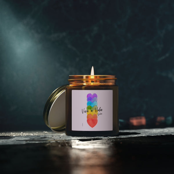 ♡ Viva a Vida .: Gratidão .: Scented Candle (4oz) Eco Friendly