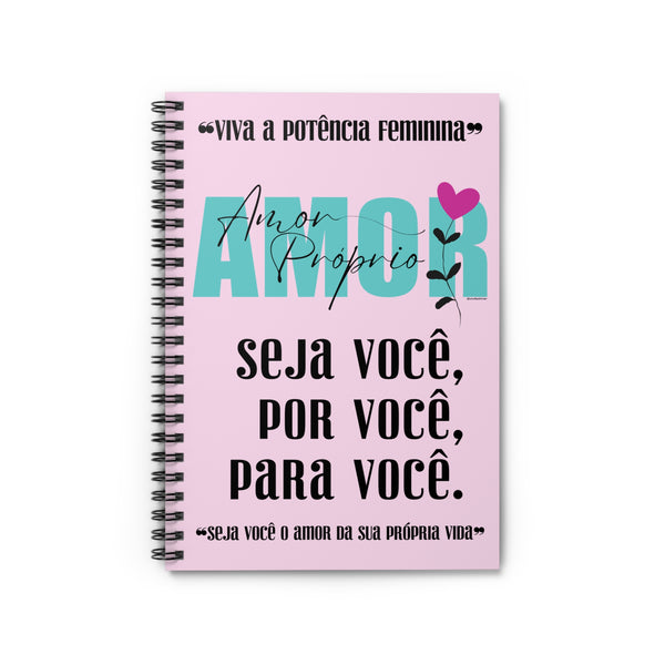 ♡ Seja Você .: Classic Spiral Notebook :: 118 Ruled Line
