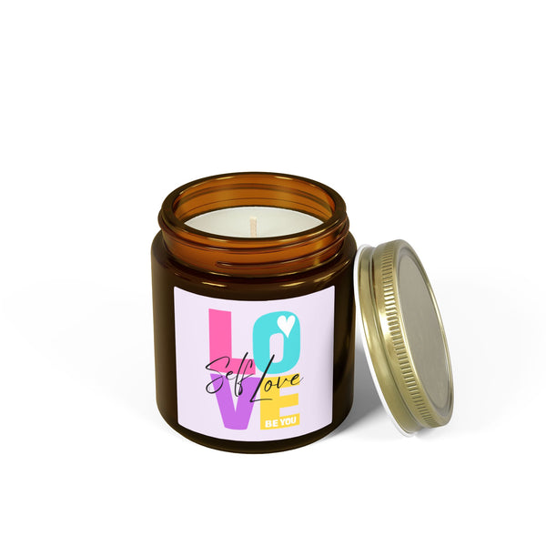 ♡ SELF LOVE .: Scented Candle (4oz) Eco Friendly