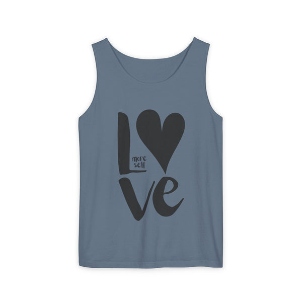 More Self LOVE .: Garment-Dyed Tank Top