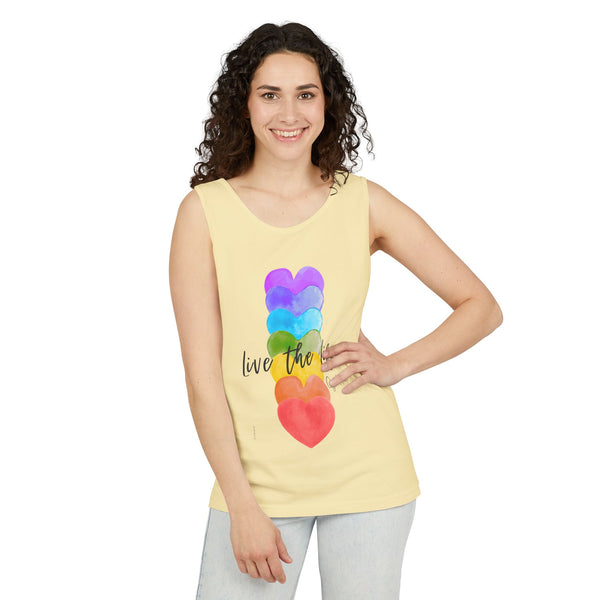 Live the Life .: Garment-Dyed Tank Top