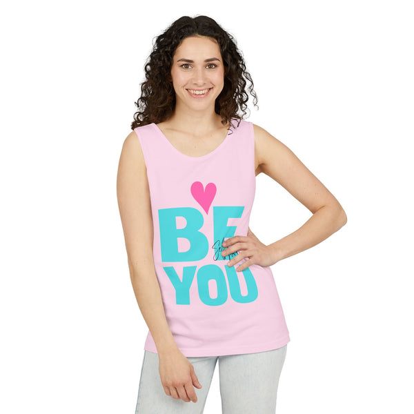 BE YOU .: Garment-Dyed Tank Top