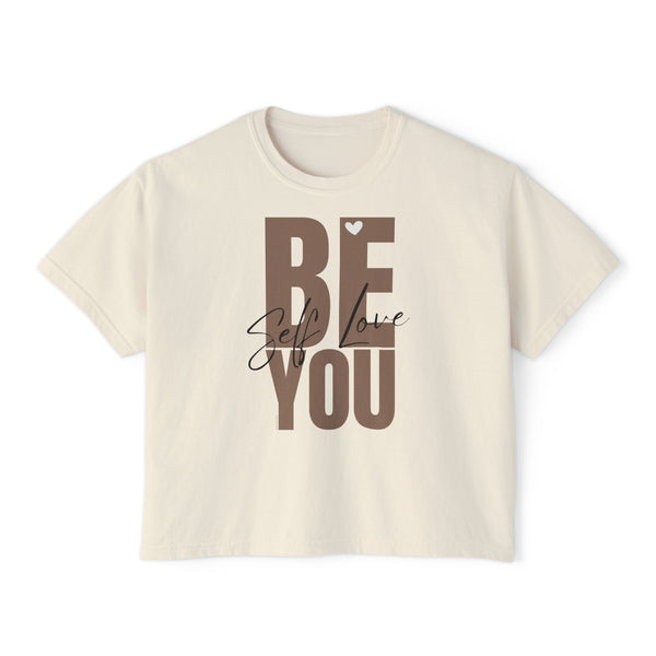 BE YOU .: Women's Boxy Tee