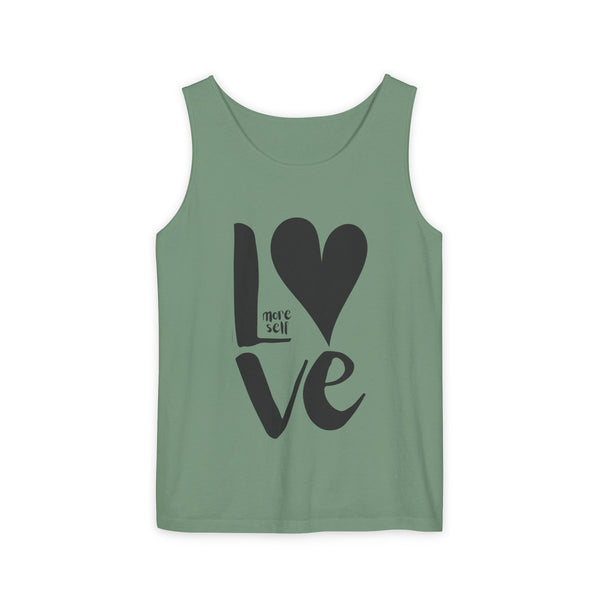 More Self LOVE .: Garment-Dyed Tank Top