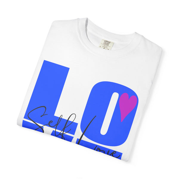 ♡ Self-LOVE .: Garment Dyed 100% Cotton T-Shirts (Relaxed fit)