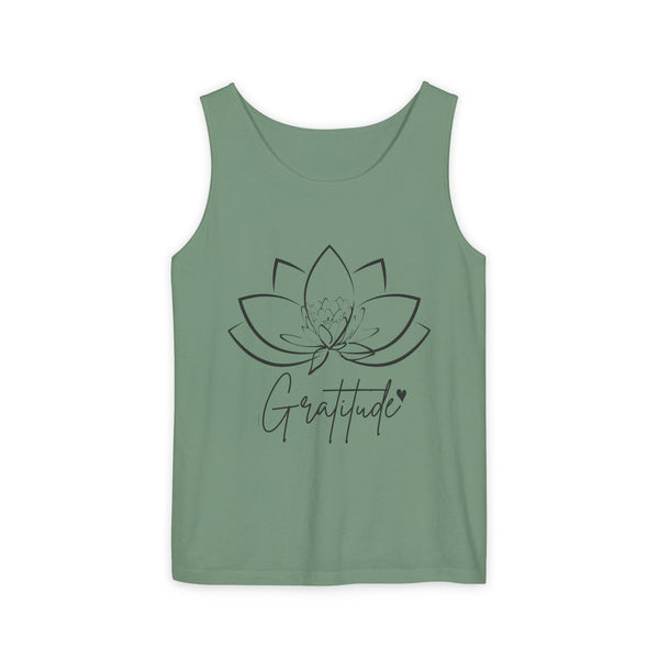 Gratitude .: Garment-Dyed Tank Top