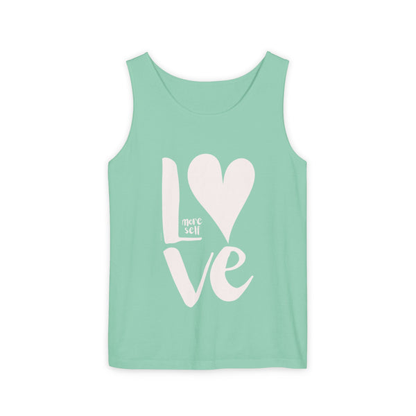 More Self LOVE .: Garment-Dyed Tank Top