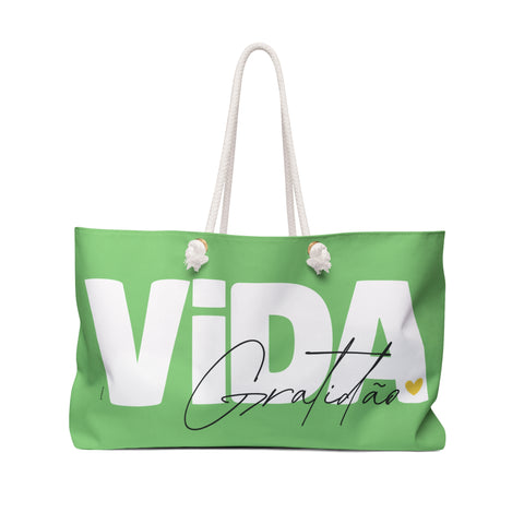 ♡ VIDA .: Gratidão :: Weekender Tote