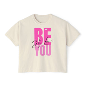 BE YOU .: Women's Boxy Tee