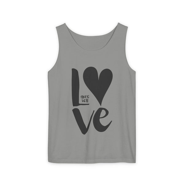 More Self LOVE .: Garment-Dyed Tank Top