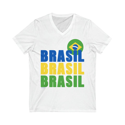 BRASIL ♡ Comfy Slim Fit V-Neck Tee (Retail fit)