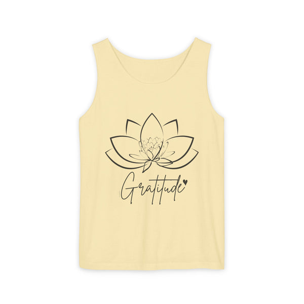 Gratitude .: Garment-Dyed Tank Top