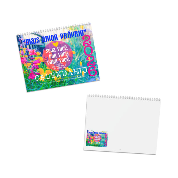 Mais Amor Próprio .: Calendário exclusivo com mensagens positivas (2026)