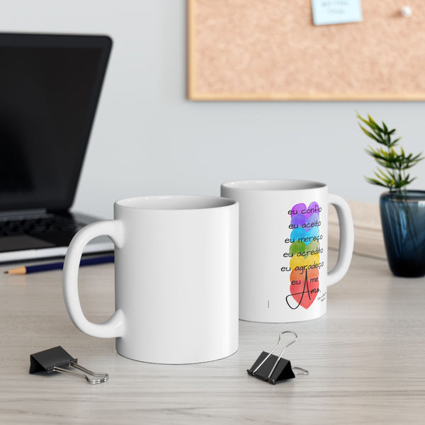 Eu Confio .: Ceramic Mug, (11oz, 15oz)