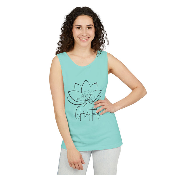 Gratitude .: Garment-Dyed Tank Top