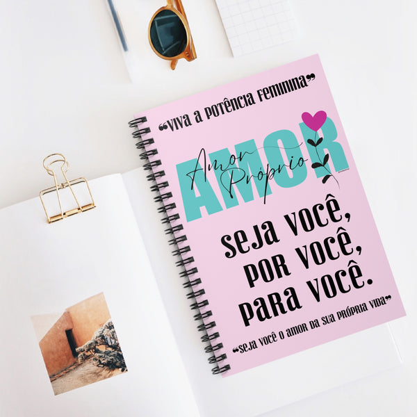 ♡ Seja Você .: Classic Spiral Notebook :: 118 Ruled Line