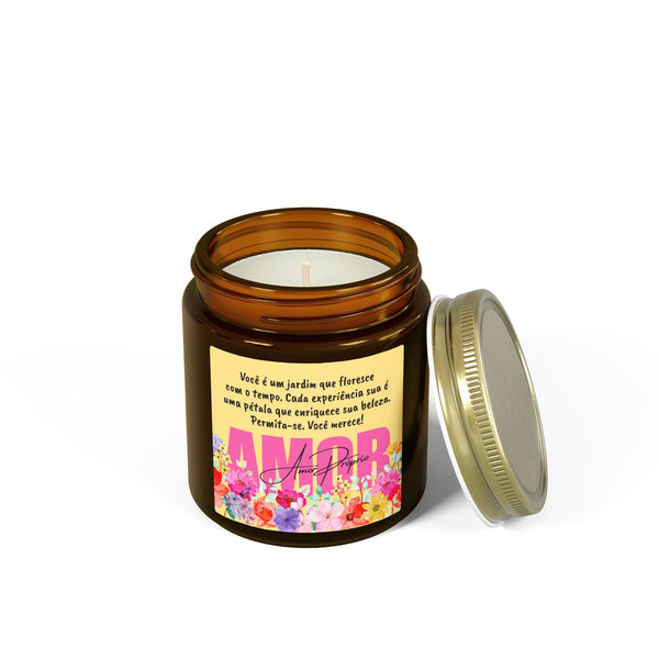 ♡ Amor Próprio .: Scented Candle (4oz) Eco Friendly