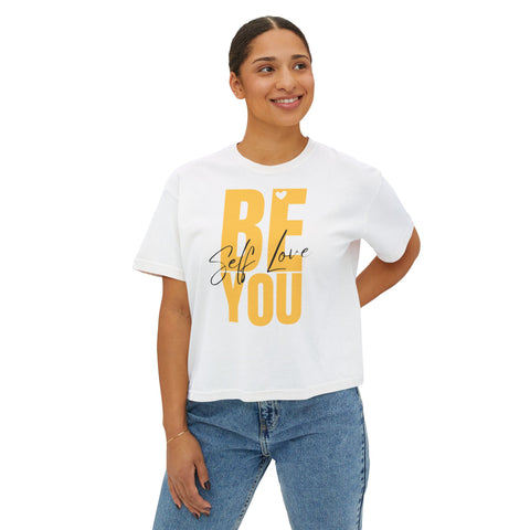BE YOU .: Women's Boxy Tee