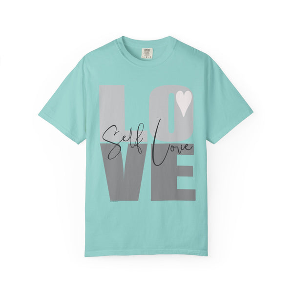 ♡ Self-LOVE .: Garment Dyed 100% Cotton T-Shirts (Relaxed fit)