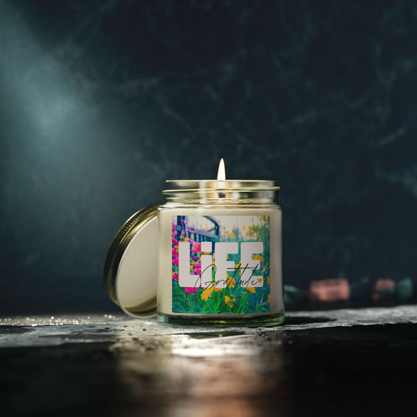 ♡ Life .: Gratitude .: Scented Candle (4oz) Eco Friendly