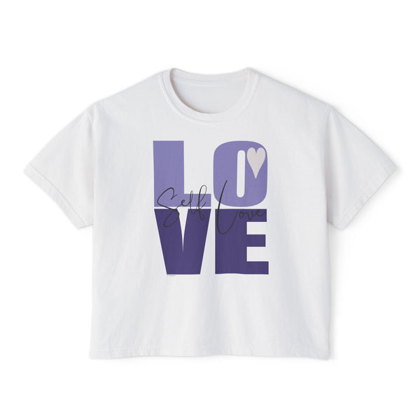 Self LOVE .: Women's Boxy Tee (Boxy fit)