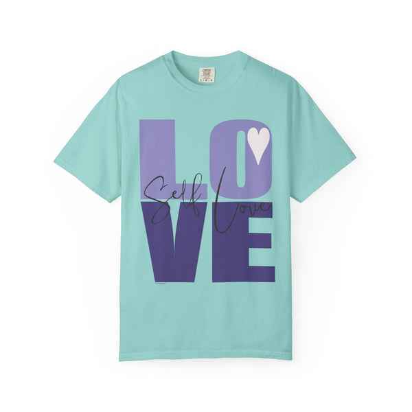 ♡ Self-LOVE .: Garment Dyed 100% Cotton T-Shirts (Relaxed fit)