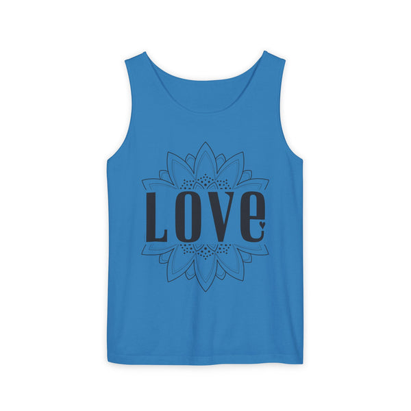 LOVE .: Garment-Dyed Tank Top