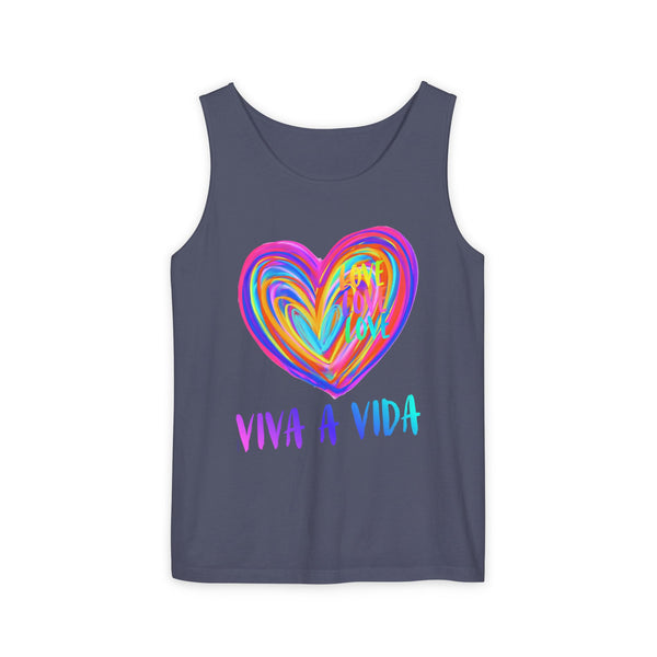 VIVA A VIDA .: Garment-Dyed Tank Top