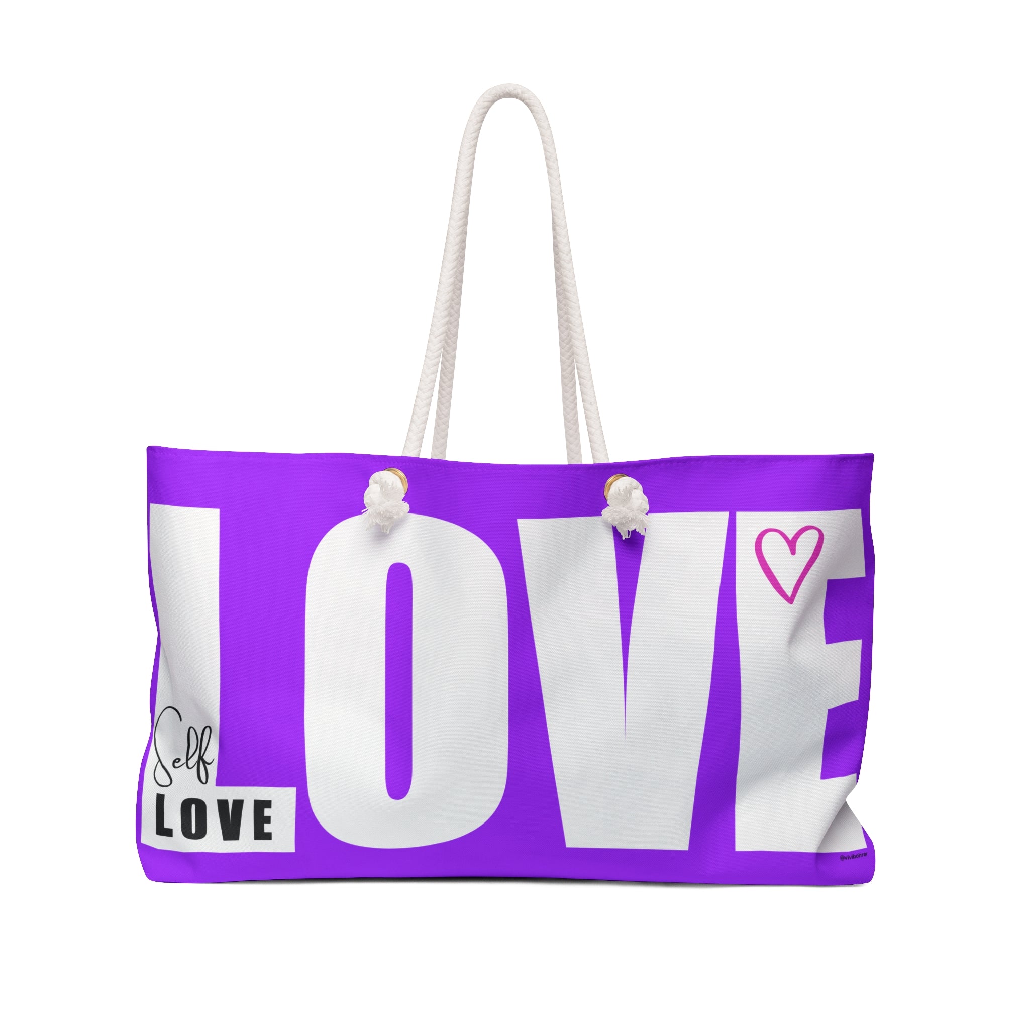 ♡ Self LOVE :: Oversized  Weekender Tote Bag