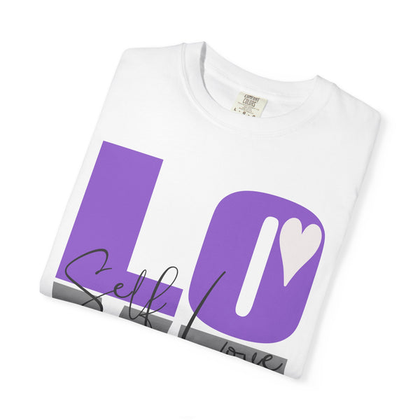 ♡ Self-LOVE .: Garment Dyed 100% Cotton T-Shirts (Relaxed fit)