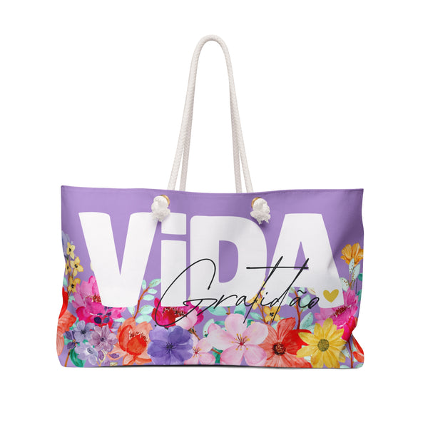 ♡ ViDA :: Gratidão :: Floral Collection .: Fashion Tote Bag