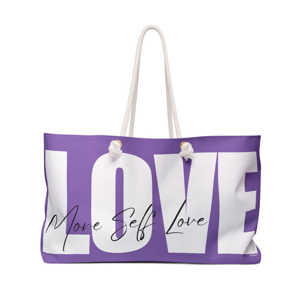 ♡ More Self-LOVE :: Oversized  Weekender Tote Bag