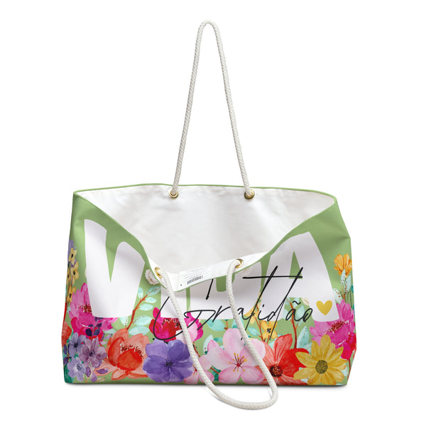 ♡ ViDA :: Gratidão :: Floral Collection .: Fashion Tote Bag