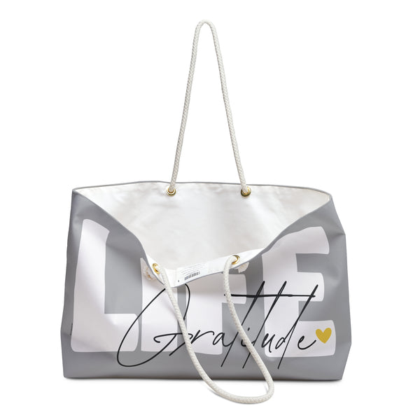 ♡ LIFE .: Gratitude :: Weekender Tote