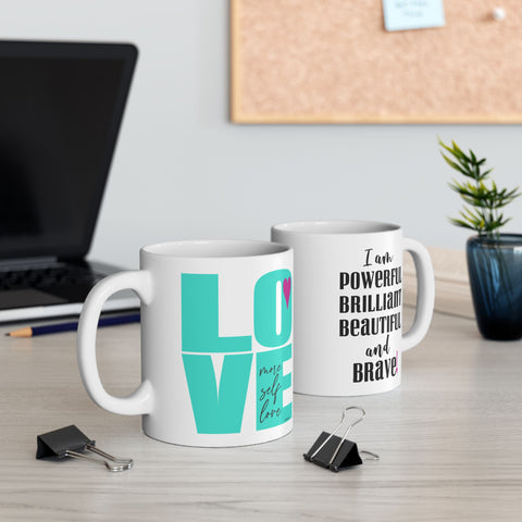♡ Self Love :: Coffee or Tea Mug  :: (11oz, 15oz)