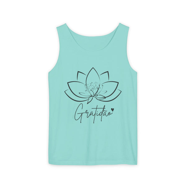 Gratidão .: Garment-Dyed Tank Top