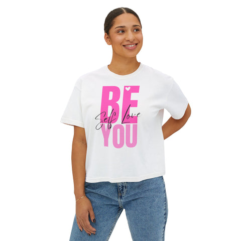BE YOU .: Women's Boxy Tee