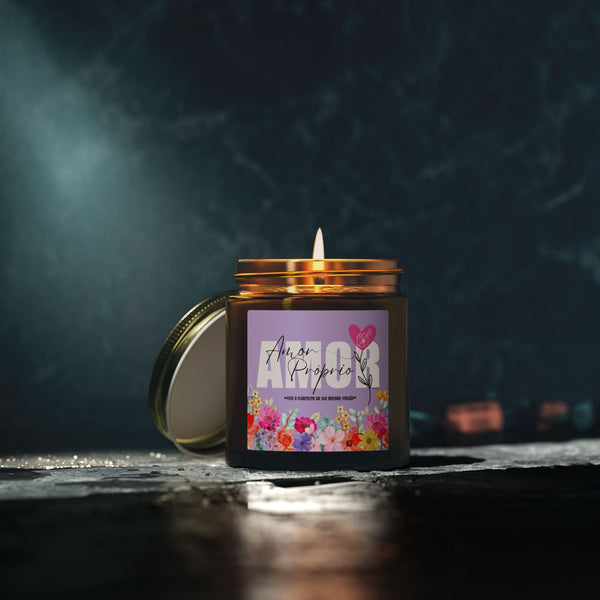 ♡ Amor Próprio .: Scented Candle (4oz) Eco Friendly