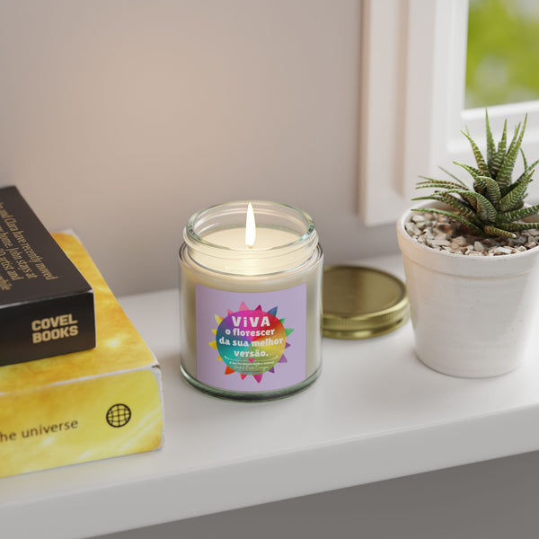 ♡ Viva o florescer da sua melhor versão .: Scented Candle (4oz) Eco Friendly