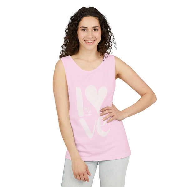 More Self LOVE .: Garment-Dyed Tank Top