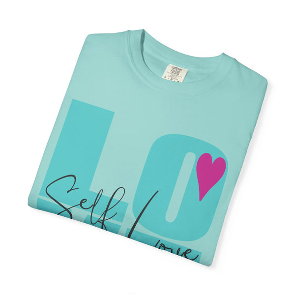 ♡ Self-LOVE .: Garment Dyed 100% Cotton T-Shirts (Relaxed fit)