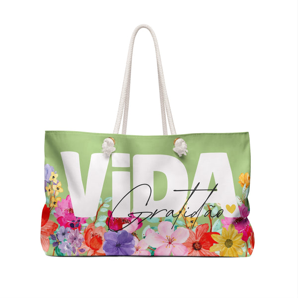 ♡ ViDA :: Gratidão :: Floral Collection .: Fashion Tote Bag