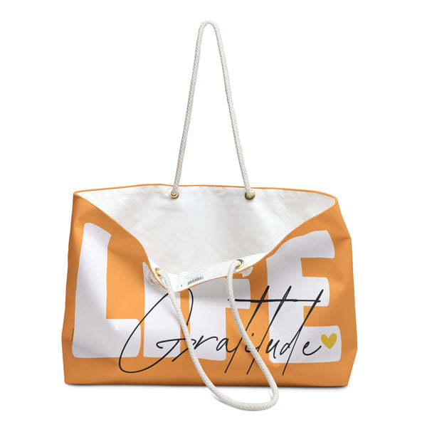 ♡ LIFE .: Gratitude :: Weekender Tote