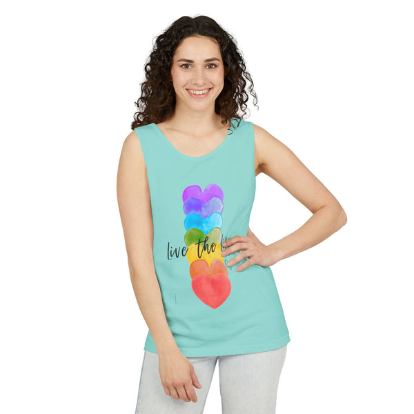 Live the Life .: Garment-Dyed Tank Top