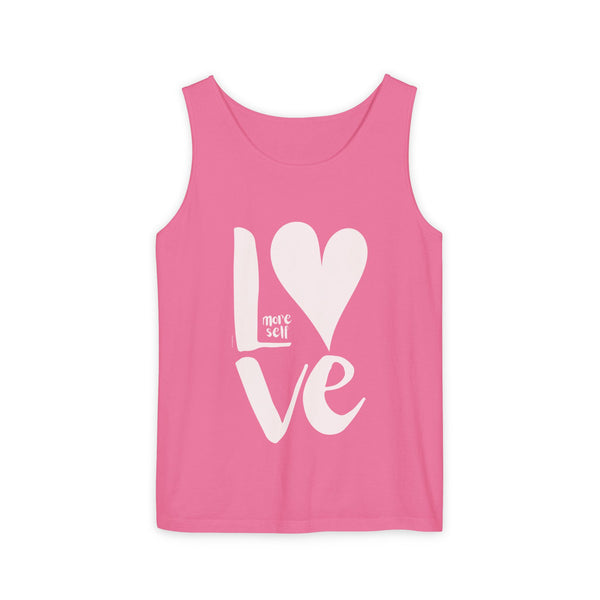 More Self LOVE .: Garment-Dyed Tank Top